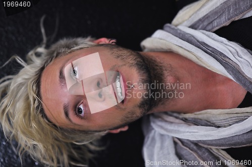 Image of Portrait of an handsome man