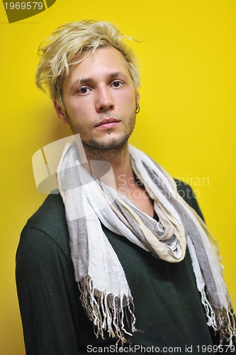 Image of Portrait of an handsome man