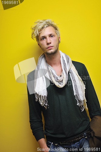 Image of Portrait of an handsome man
