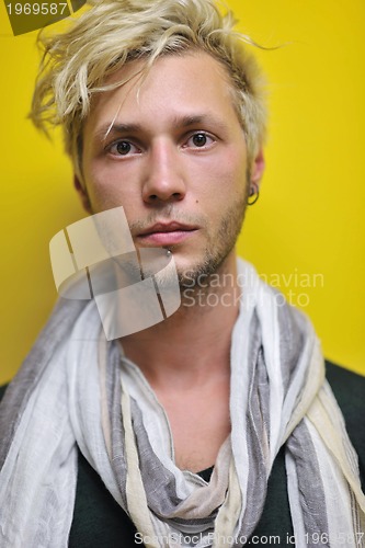 Image of Portrait of an handsome man
