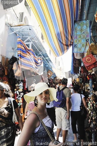 Image of woman travel fashion