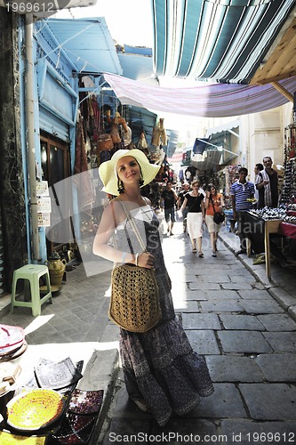 Image of woman travel fashion