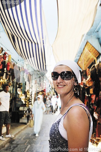 Image of woman travel fashion