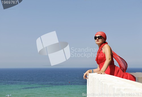 Image of woman travel fashion