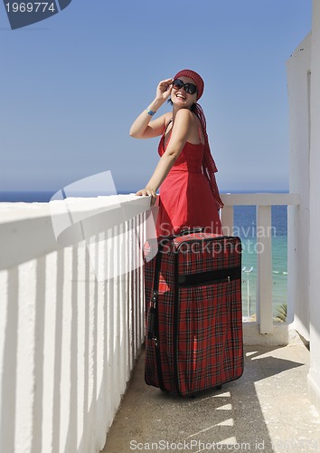 Image of woman travel fashion