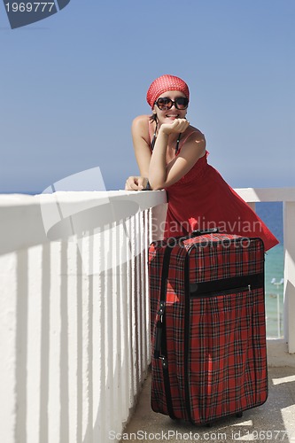 Image of woman travel fashion