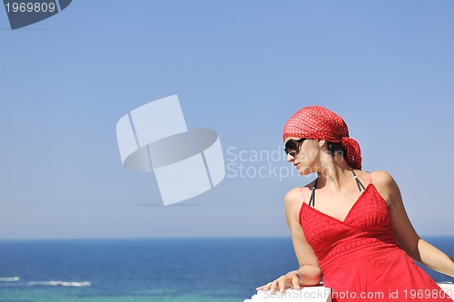 Image of woman travel fashion