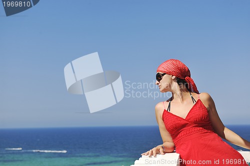 Image of woman travel fashion