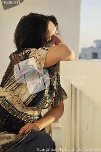 Image of woman travel fashion