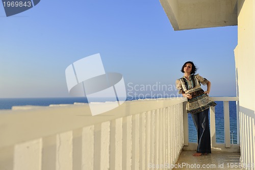 Image of woman travel fashion