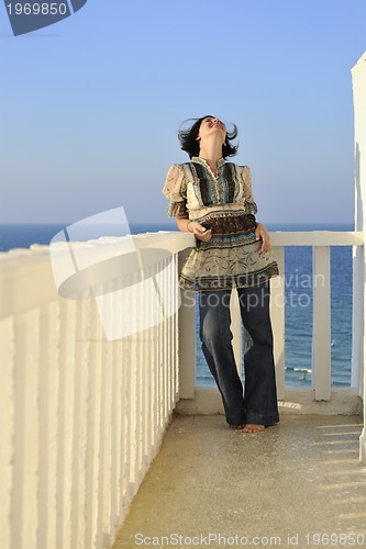 Image of woman travel fashion