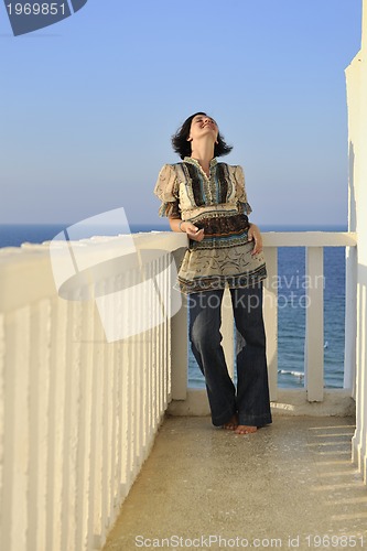Image of woman travel fashion