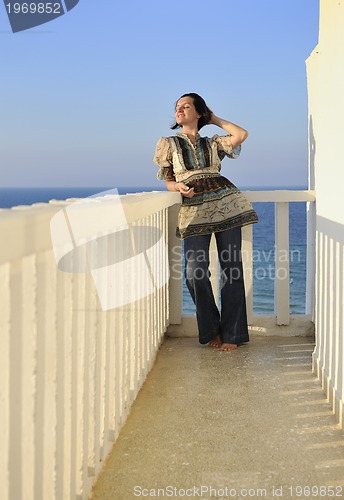Image of woman travel fashion