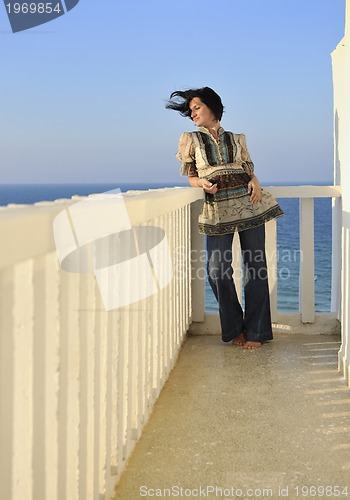 Image of woman travel fashion