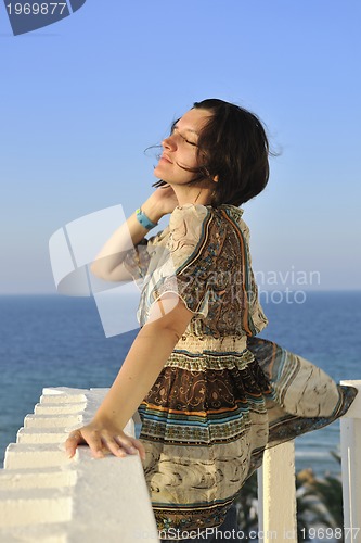 Image of woman travel fashion