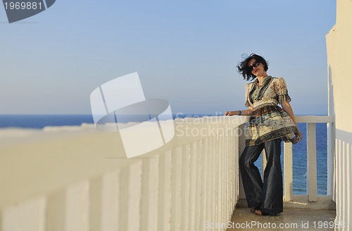 Image of woman travel fashion