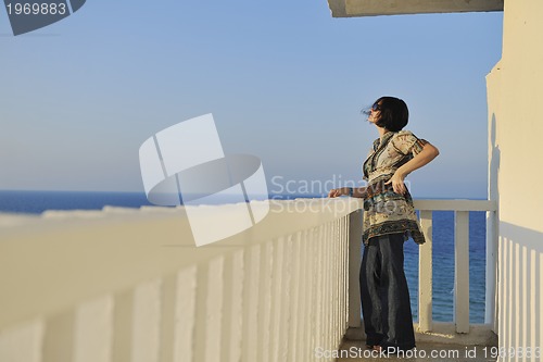 Image of woman travel fashion