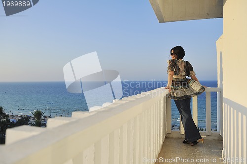 Image of woman travel fashion