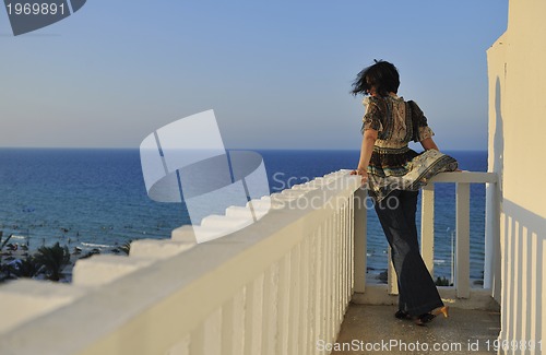 Image of woman travel fashion