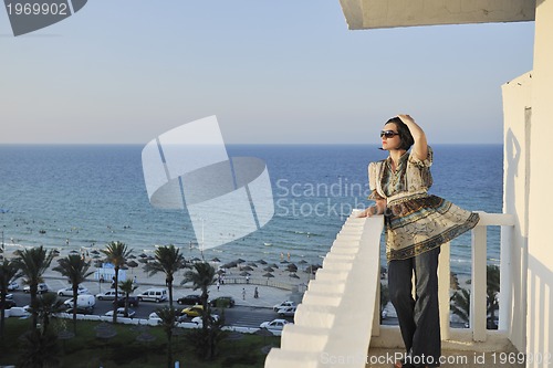 Image of woman travel fashion
