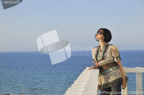 Image of woman travel fashion