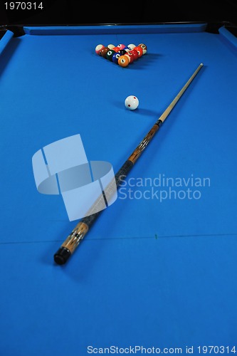 Image of billiard balls