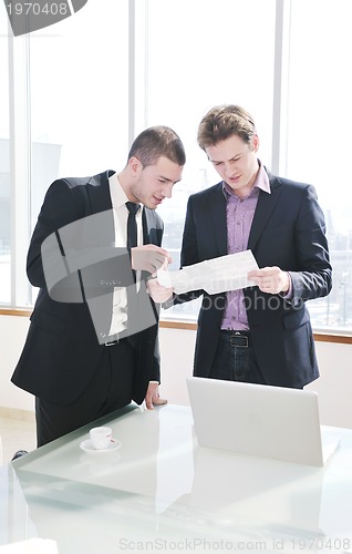 Image of group of business people at meeting