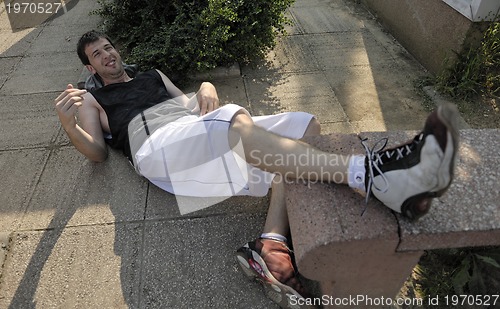 Image of basketball sport trauma injury