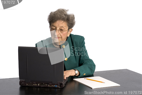 Image of senior office executive