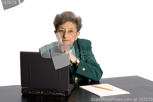 Image of senior office executive