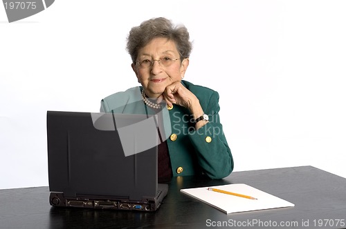 Image of senior office executive