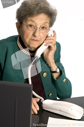 Image of senior office executive