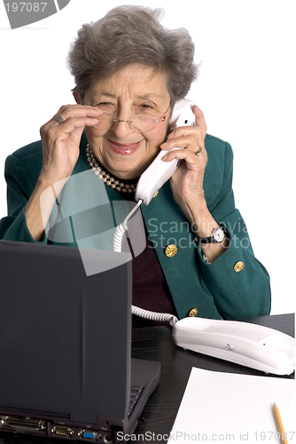 Image of senior office executive