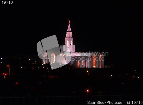 Image of Illuminated Church