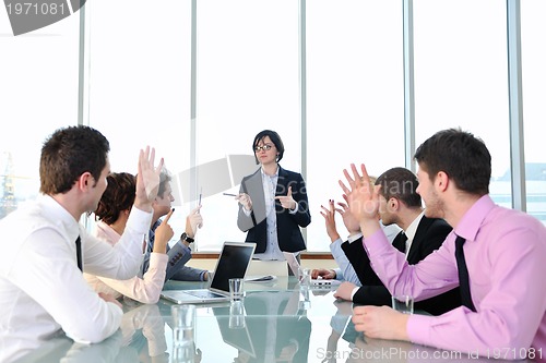 Image of business people at meeting