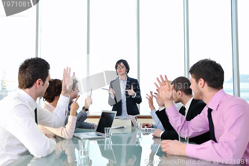 Image of business people at meeting