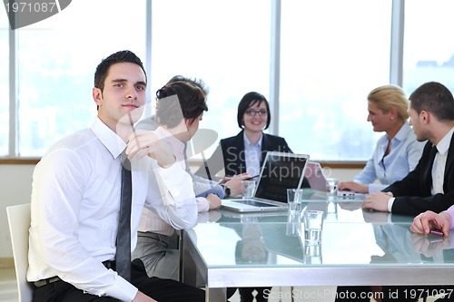 Image of business people at meeting