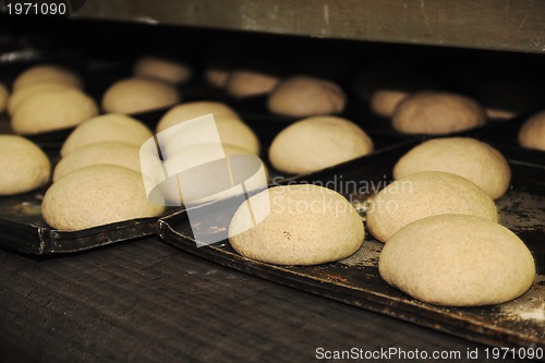 Image of bread factory production