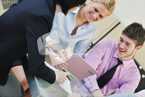 Image of business people at meeting