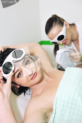 Image of skincare and laser depilation