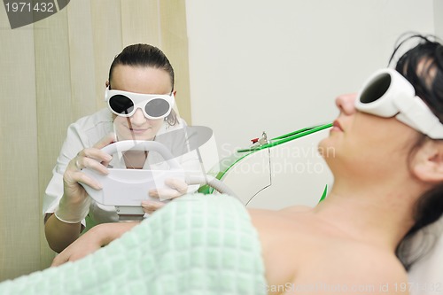 Image of skincare and laser depilation