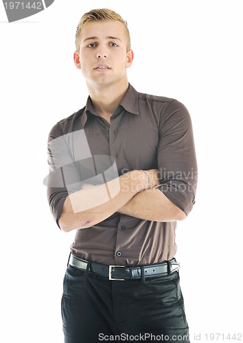 Image of businessman isolated
