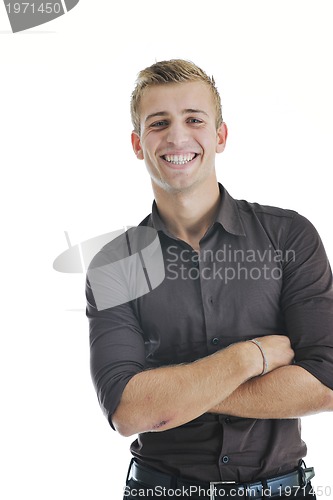 Image of businessman isolated