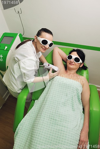 Image of skincare and laser depilation