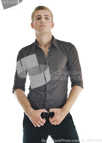 Image of businessman isolated