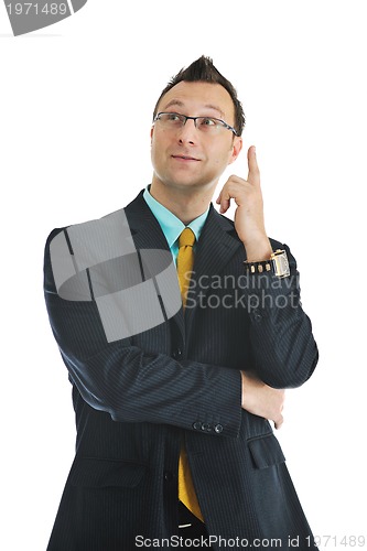 Image of businessman isolated