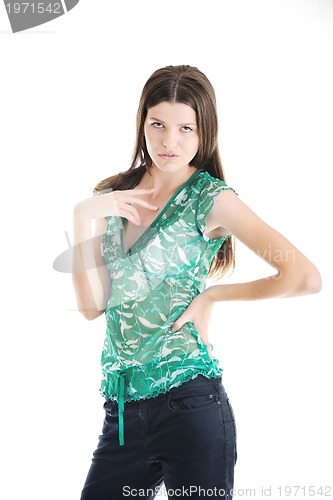 Image of woman fashion isolated