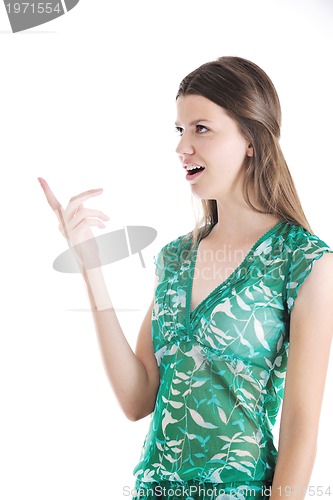 Image of woman fashion isolated