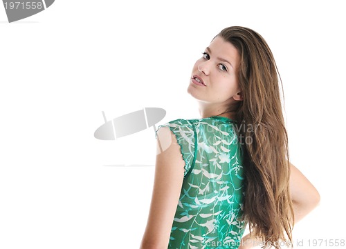 Image of woman fashion isolated