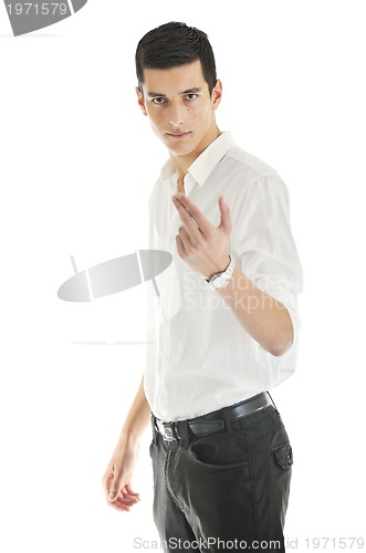 Image of businessman isolated